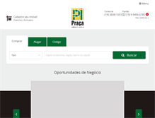 Tablet Screenshot of pracaimobiliaria.com